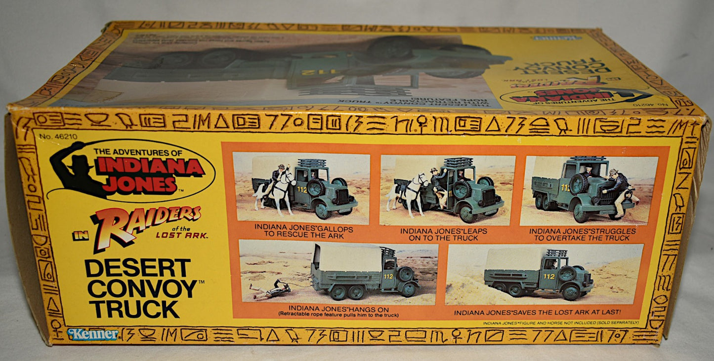 1983 Kenner Indiana Jones Raiders of the Lost Ark Green Desert Convoy Truck NIB