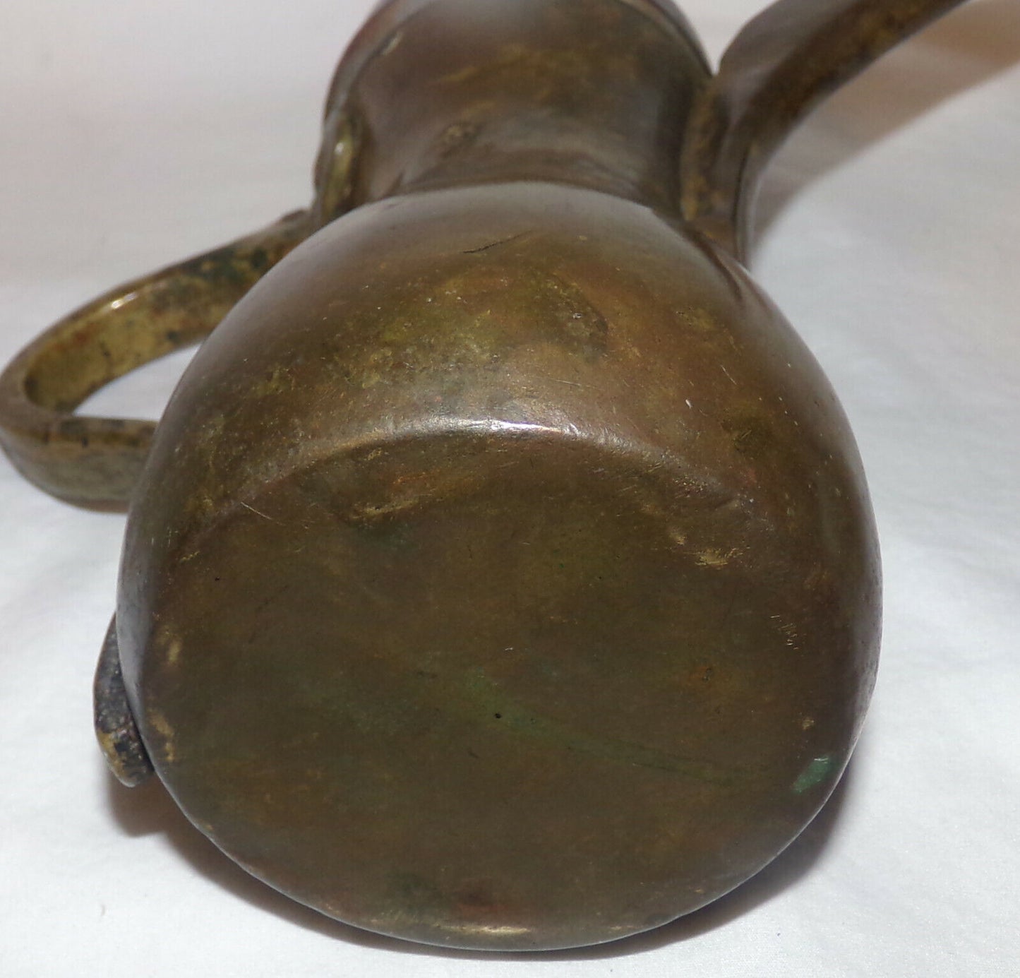 Antique Islamic Coffee Pot Dallah Middle Eastern Arabic Brass Hand Forged Pot