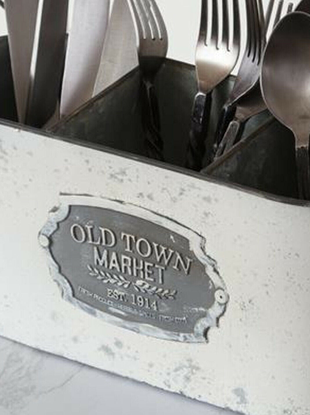 Three Compartment Bin Storage Organizer Kitchen Bath Laundry Storage Farmhouse