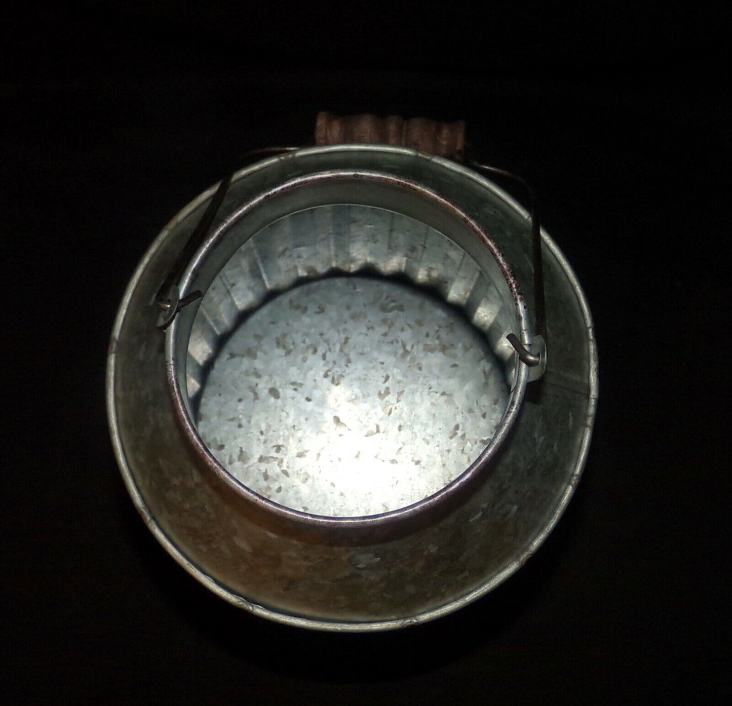 Galvanized Farmhouse Milk Can Flower Pail Farmhouse Ranch Country Home Decor New