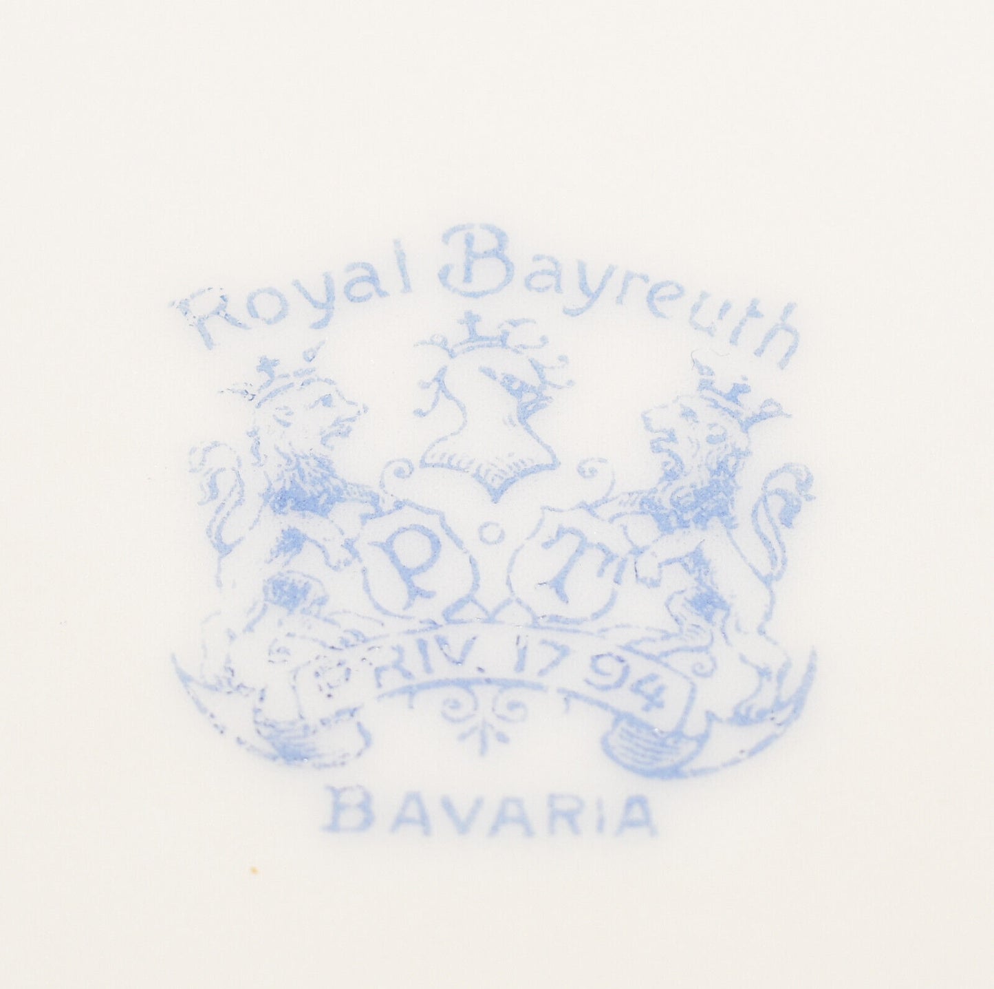 Antique Royal Bayreuth Bavaria Porcelain Bowls 5 Lrg 9" Salad Bowls Pink Flowers