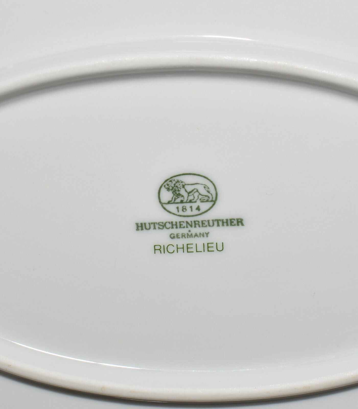 Vintage Hutschenreuther Richelieu China 3pc Hostess Set Platter Bowl Gravy Boat Mint