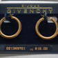 2 Pair Vintage Givenchy Bijoux Paris Hoop Earrings Gold & Silver Pierced Earring New Old Stock