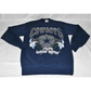 Vintage 1992 Dallas Cowboys National Football League Sweatshirt Blue Small or Medium