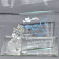 Glass Baron "prayer" Praying Hands Collectible Handcrafted Glass Figurine NIB