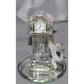 Glass Baron Hickory Dickory Clock Collectible Handcrafted Glass Figurine New