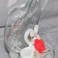 Glass Baron Love Of MY Life Collectible Handcrafted Glass Swans Figurine NIB