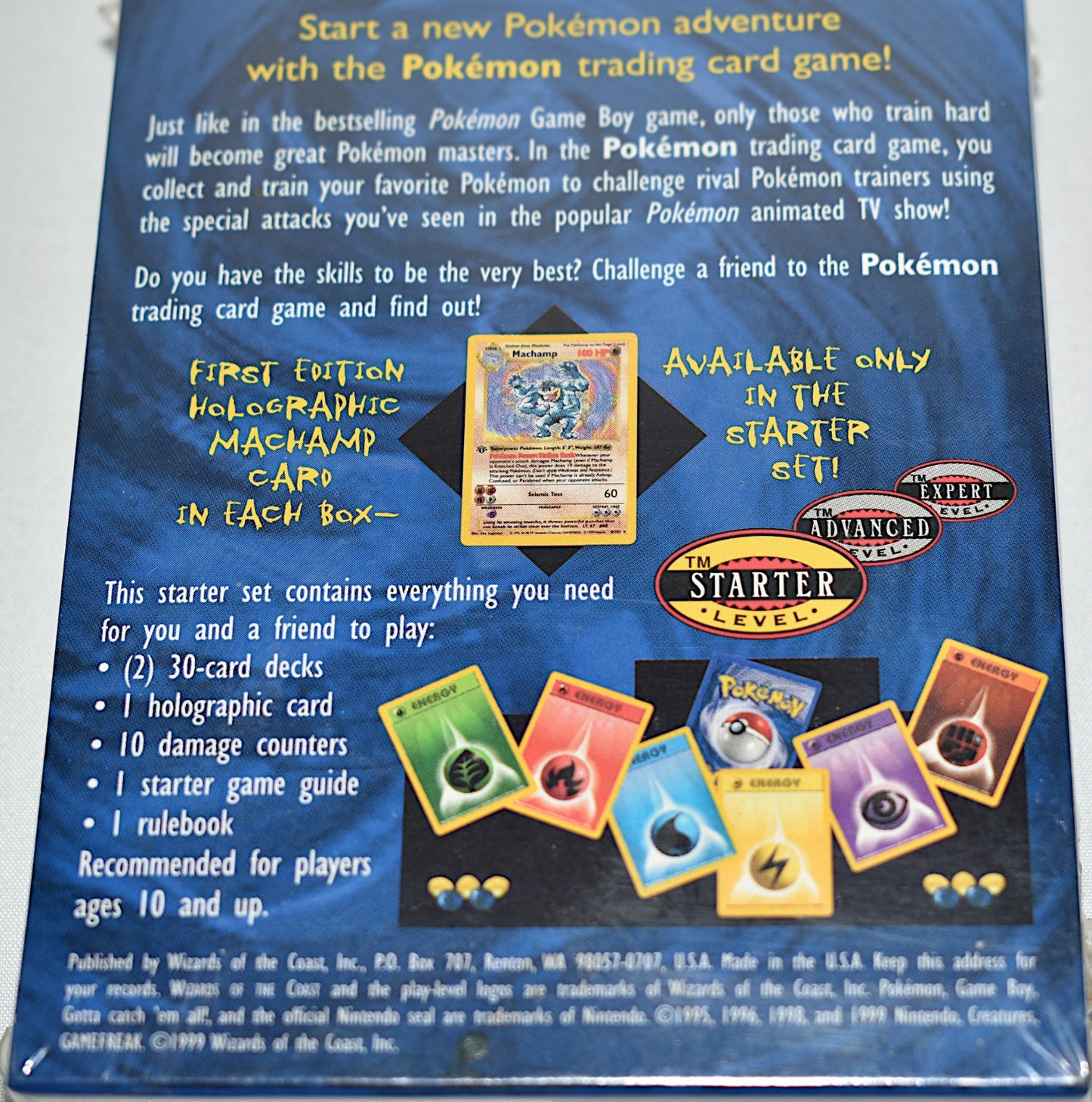 Pokemon Trading Card Game 2 Player Starter Set Factory Sealed Official Nintendo