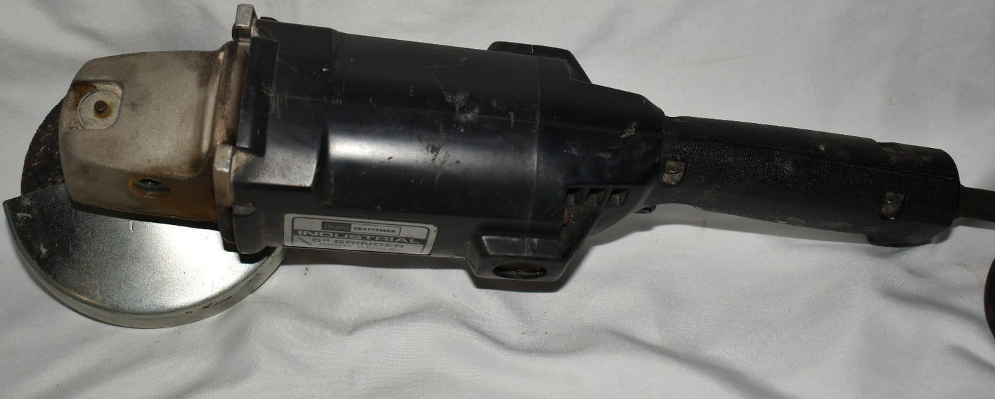 Craftsman 5" Corded Industrial Angle Grinder 900.277010 Tested Works