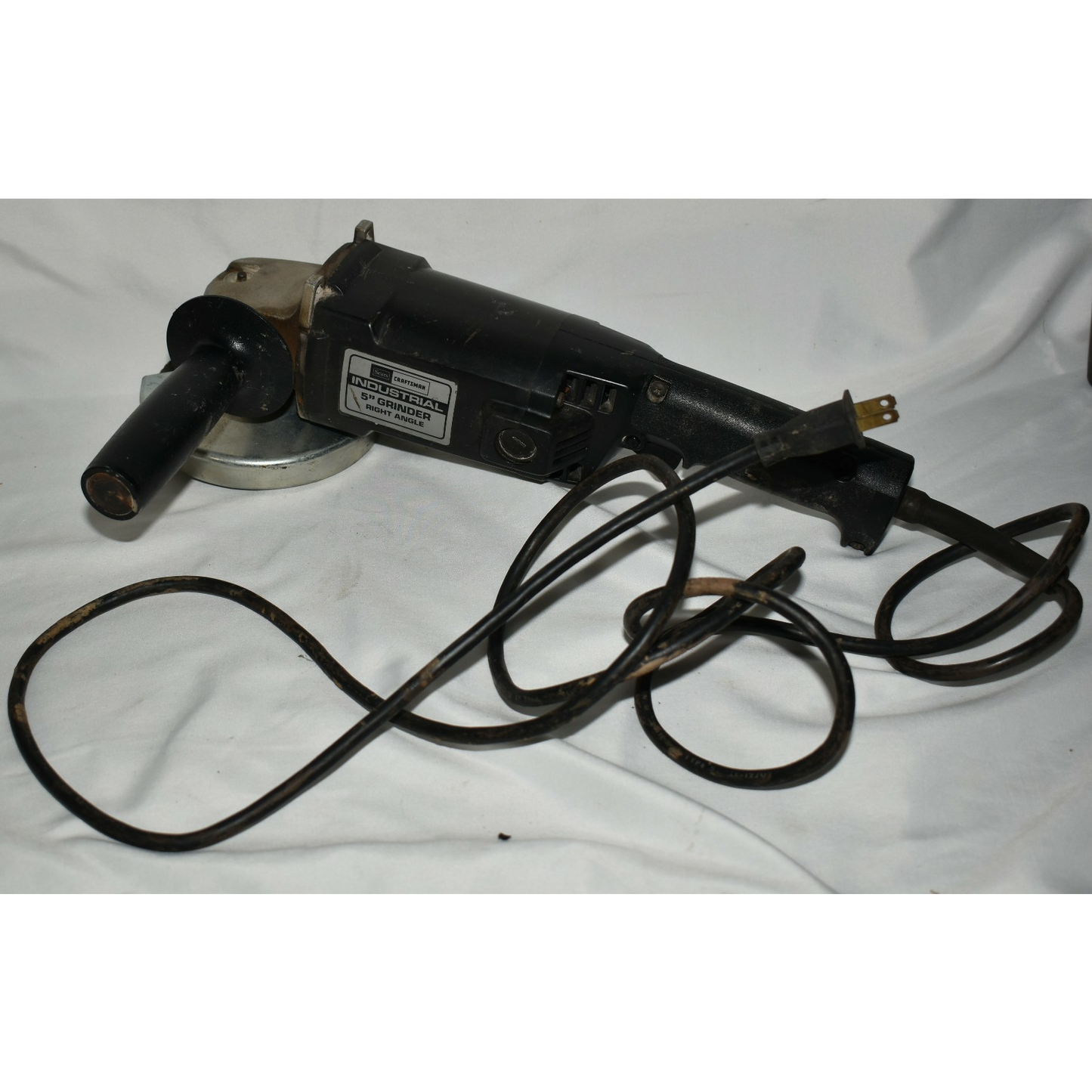 Craftsman 5" Corded Industrial Angle Grinder 900.277010 Tested Works
