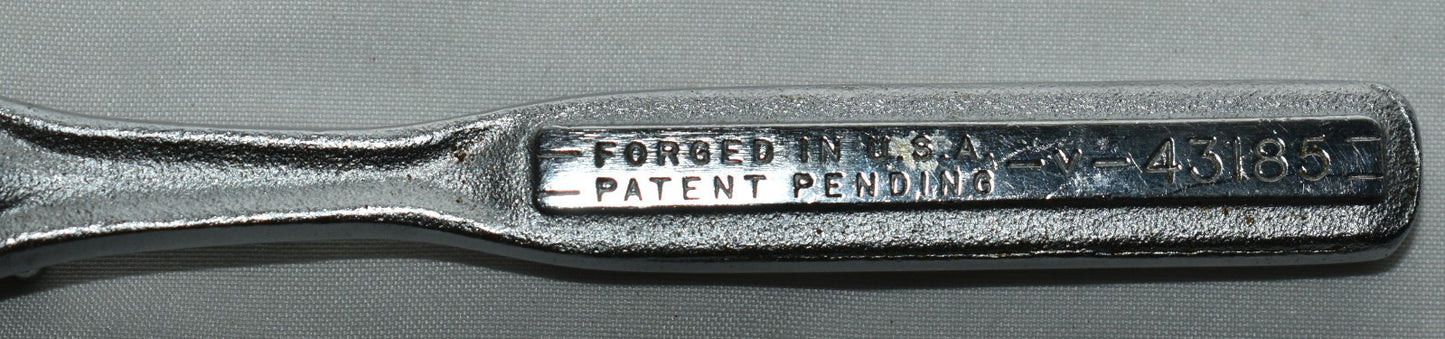 Craftsman -V- 43185 Pat Pen 1/4" Drive Ratchet Oil Port Quick Release USA Works
