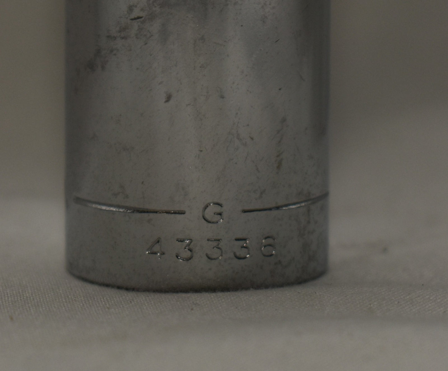 Vintage Craftsman -G- 43336 11/16" 6 Point Deep Socket 3/8" Drive USA Made
