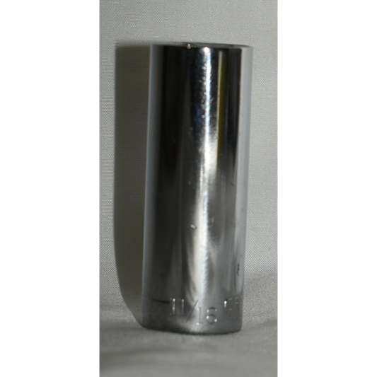 Vintage Craftsman -G- 43336 11/16" 6 Point Deep Socket 3/8" Drive USA Made