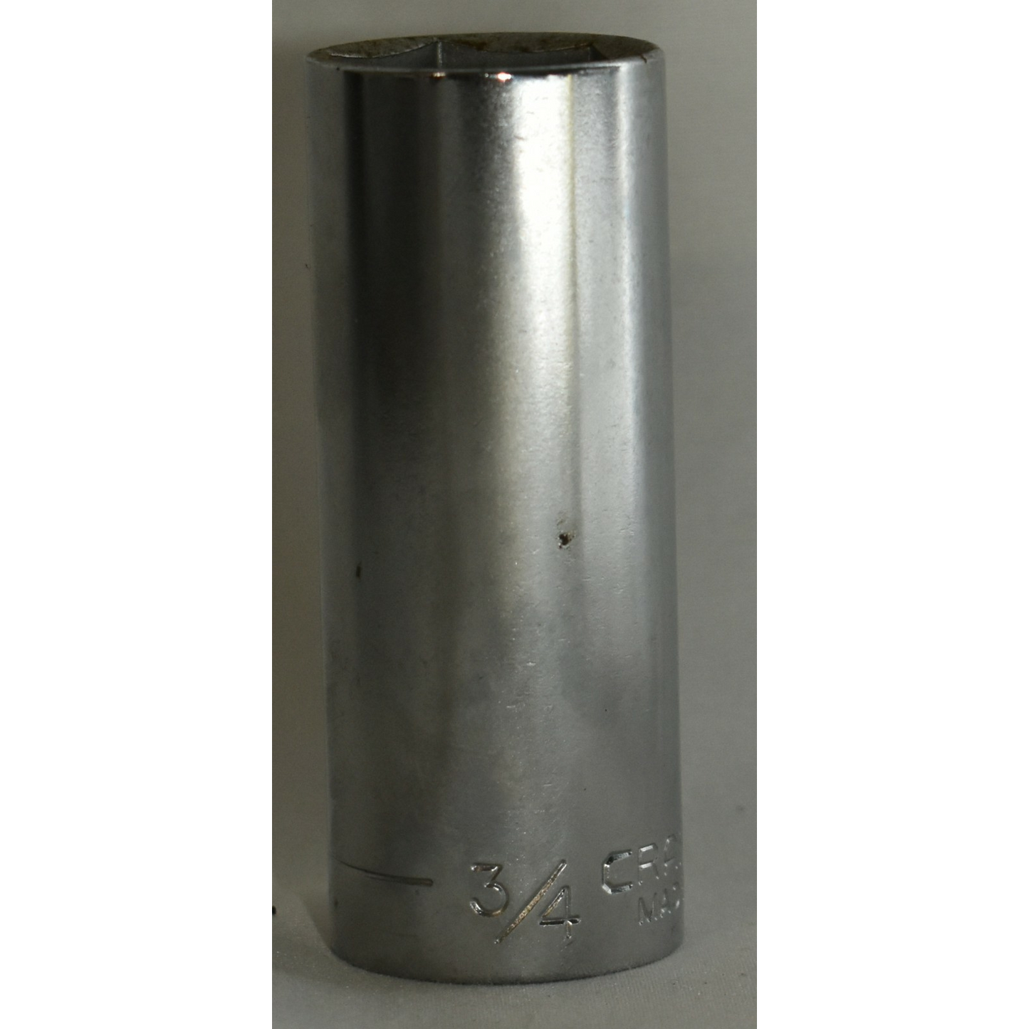Vintage Craftsman -G- 43337 3/4" 6 Point Deep Socket 3/8" Drive USA Made