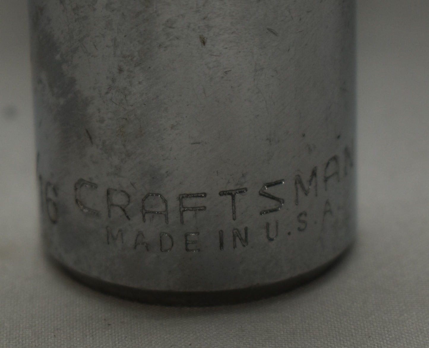 Vintage 20th Century Craftsman 13/16" 12 Point Deep Socket 3/8" Drive USA Made