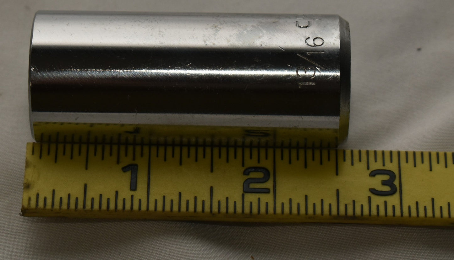 Vintage 20th Century Craftsman 13/16" 12 Point Deep Socket 3/8" Drive USA Made