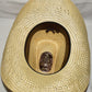 Vintage Resistol Straw Cowboy Hat Western Wear New No Box Size 6 7/8