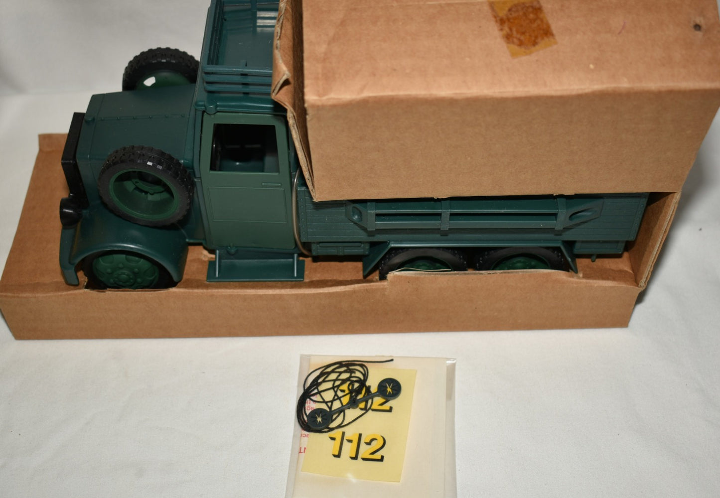 1983 Kenner Indiana Jones Raiders of the Lost Ark Green Desert Convoy Truck NIB