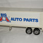 Vintage 1978 Tonka Big A Auto Parts 18-Wheeler Semi Truck Cab & Trailer EUC