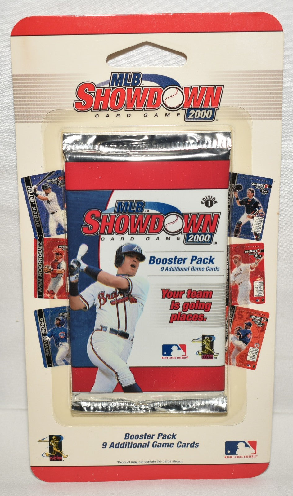 MLB Showdown 2000 Card Game Two-Player Starter Set w/ Booster Pack Factory Seal