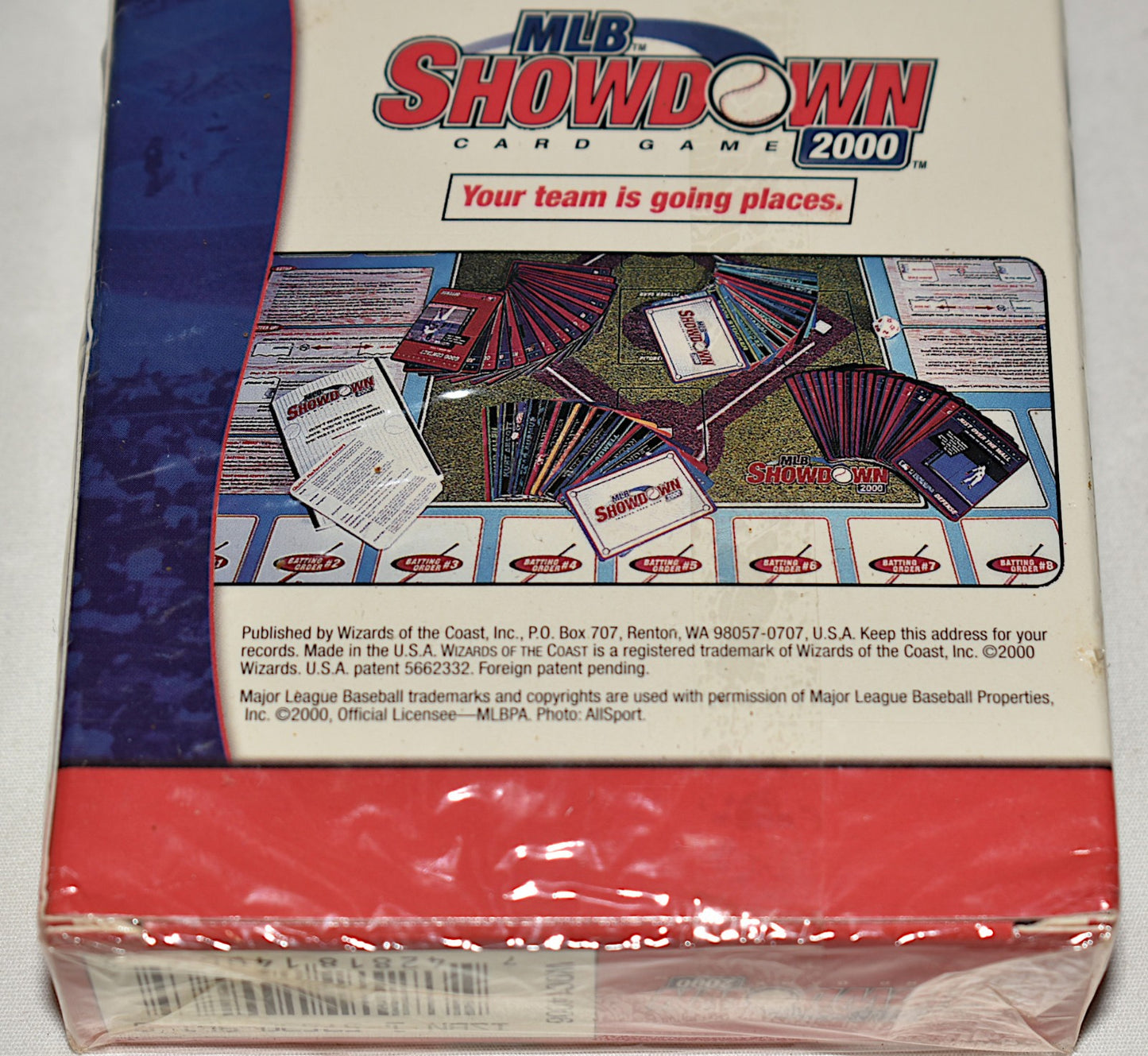 MLB Showdown 2000 Card Game Two-Player Starter Set w/ Booster Pack Factory Seal