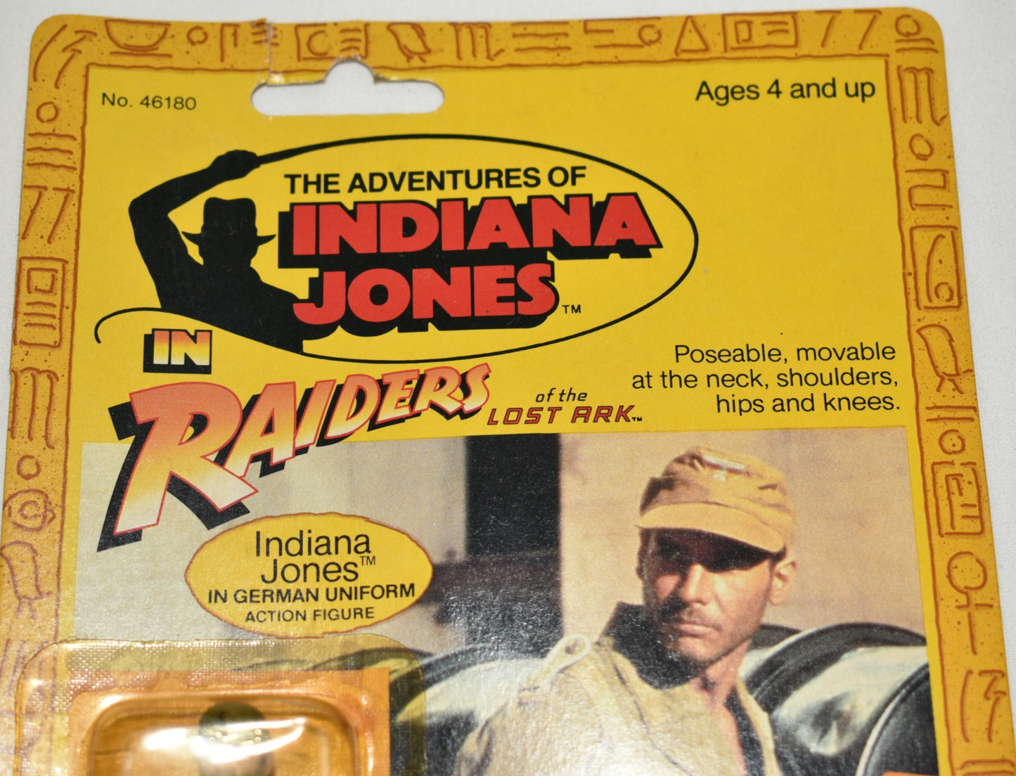 Vintage 1982 Original Kenner Rotla Indiana Jones In German Uniform Action Figure NIP