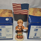 Hummel Collection Special Edition w/ American Flag Backstamp 6pc Boxed Set New