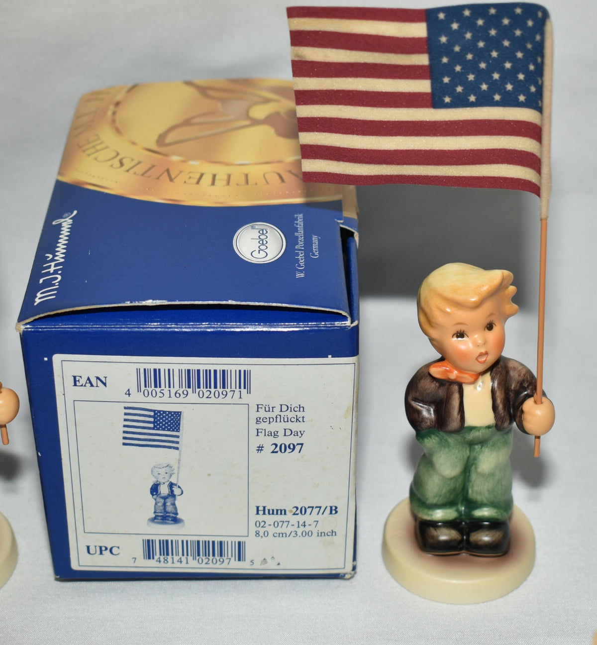 Hummel Collection Special Edition w/ American Flag Backstamp 6pc Boxed Set New