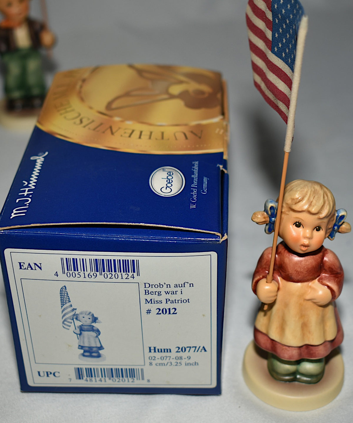 Hummel Collection Special Edition w/ American Flag Backstamp 6pc Boxed Set New