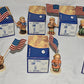 Hummel Collection Special Edition w/ American Flag Backstamp 6pc Boxed Set New