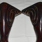 4 Vintage Furniture Legs Ball & Claw Foot Mahogany Stained Table Chair Sofa Legs