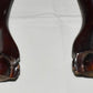 4 Vintage Furniture Legs Ball & Claw Foot Mahogany Stained Table Chair Sofa Legs