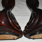 4 Vintage Furniture Legs Ball & Claw Foot Mahogany Stained Table Chair Sofa Legs