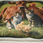 Accent Throw Pillows Farm Animals Pillow Slip Cover 18" x 18" New **cover Only**