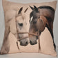 Accent Throw Pillows Horses Pillow Slip Cover 18" x 18" New **cover Only**