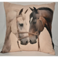 Accent Throw Pillows Horses Pillow Slip Cover 18" x 18" New **cover Only**