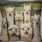 Accent Throw Pillows Alpacas Pillow Slip Cover 18" x 18" New **cover Only**