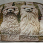 Accent Throw Pillows Alpacas Pillow Slip Cover 18" x 18" New **cover Only**