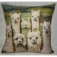 Accent Throw Pillows Alpacas Pillow Slip Cover 18" x 18" New **cover Only**