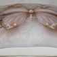 Accent Throw Pillows Butterfly Pillow Slip Cover 18" x 18" New **cover Only**