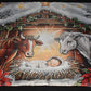 Nativity Christmas Pillow Slip Cover Jesus in the Manger Pillow Cover 18x18 New