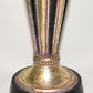 Vintage Art Deco Style Candlesticks Holders 2pc Black Gold Pillar Candle Stands 19"