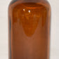 Antique Brown/Amber Glass Medicine Bottle 8.5" Apothecary Prescription Bottle