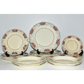 Vintage Wedgwood Consall Bone China 22pc Dinnerware Set Floral Pattern England