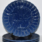 The Haldon Group Blue & Turquoise 22pc Dinnerware Set Vintage Leaf Plates & Mugs