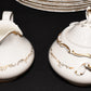 Royal Doulton English Fine Bone China Richelieu H4957 / 42pc Dinnerware Set