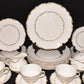 Royal Doulton English Fine Bone China Richelieu H4957 / 42pc Dinnerware Set