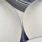 Vintage Churchill Blue Willow Earthenware 48pc Dinnerware Set Blue & White Dishes