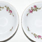 Vintage Fine China of Japan Serving/Vegetable Bowls 2pc Set Royal Rose Pattern