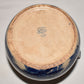 Antique Japanese Moriyama Blue Willow China Bean Pot with Double Handles No Lid